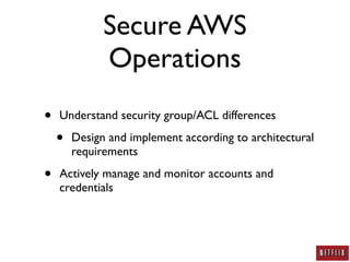 AWS Security: A Practitioner's Perspective