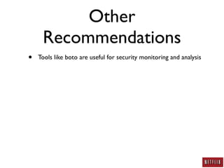 AWS Security: A Practitioner's Perspective