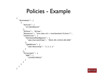 AWS Security: A Practitioner's Perspective