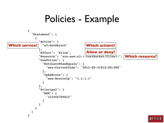 AWS Security: A Practitioner's Perspective