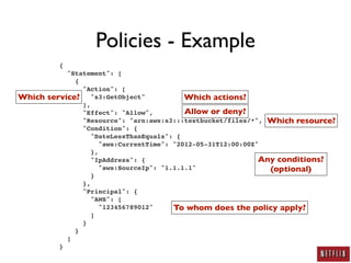 AWS Security: A Practitioner's Perspective