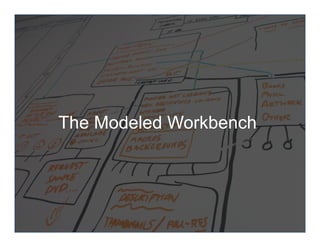 The Modeled Workbench
 