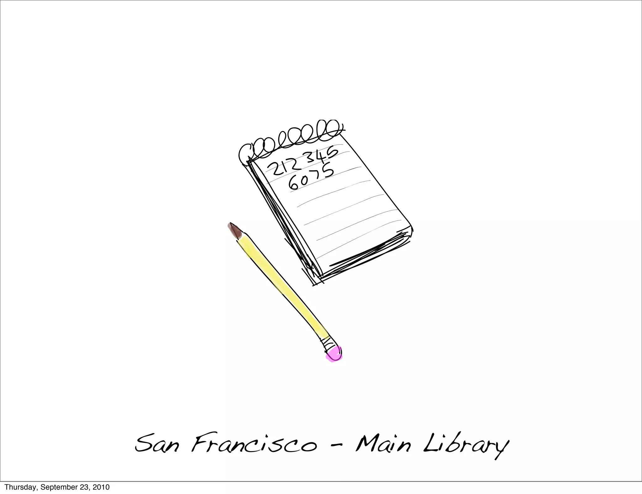 San Francisco - Main Library
Thursday, September 23, 2010
 