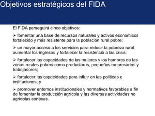 Marco Estratégico del FIDA 2011-2015