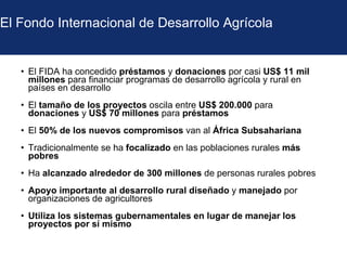 Marco Estratégico del FIDA 2011-2015