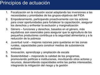 Marco Estratégico del FIDA 2011-2015