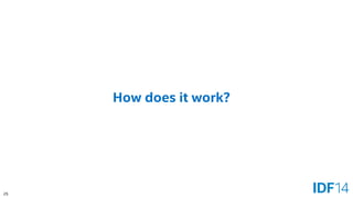 25 
How does it work?  