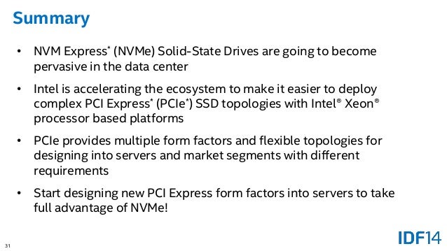 PCI Express* based Storage: Data Center NVM Express* Platform Topologâ€¦