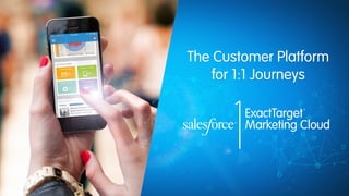 The Customer Platform  
for 1:1 Journeys
 
