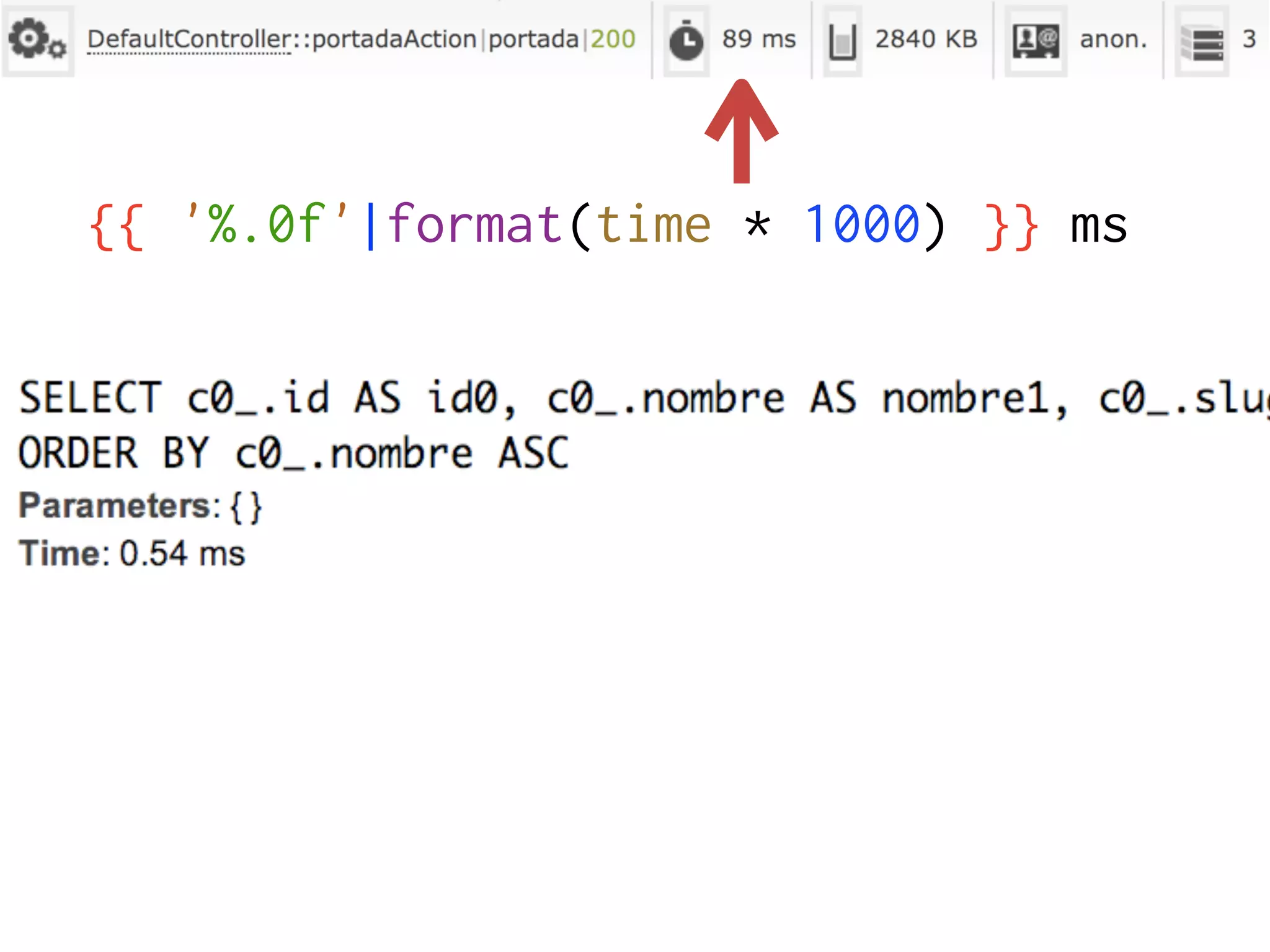 {{ '%.0f'|format(time * 1000) }} ms
 