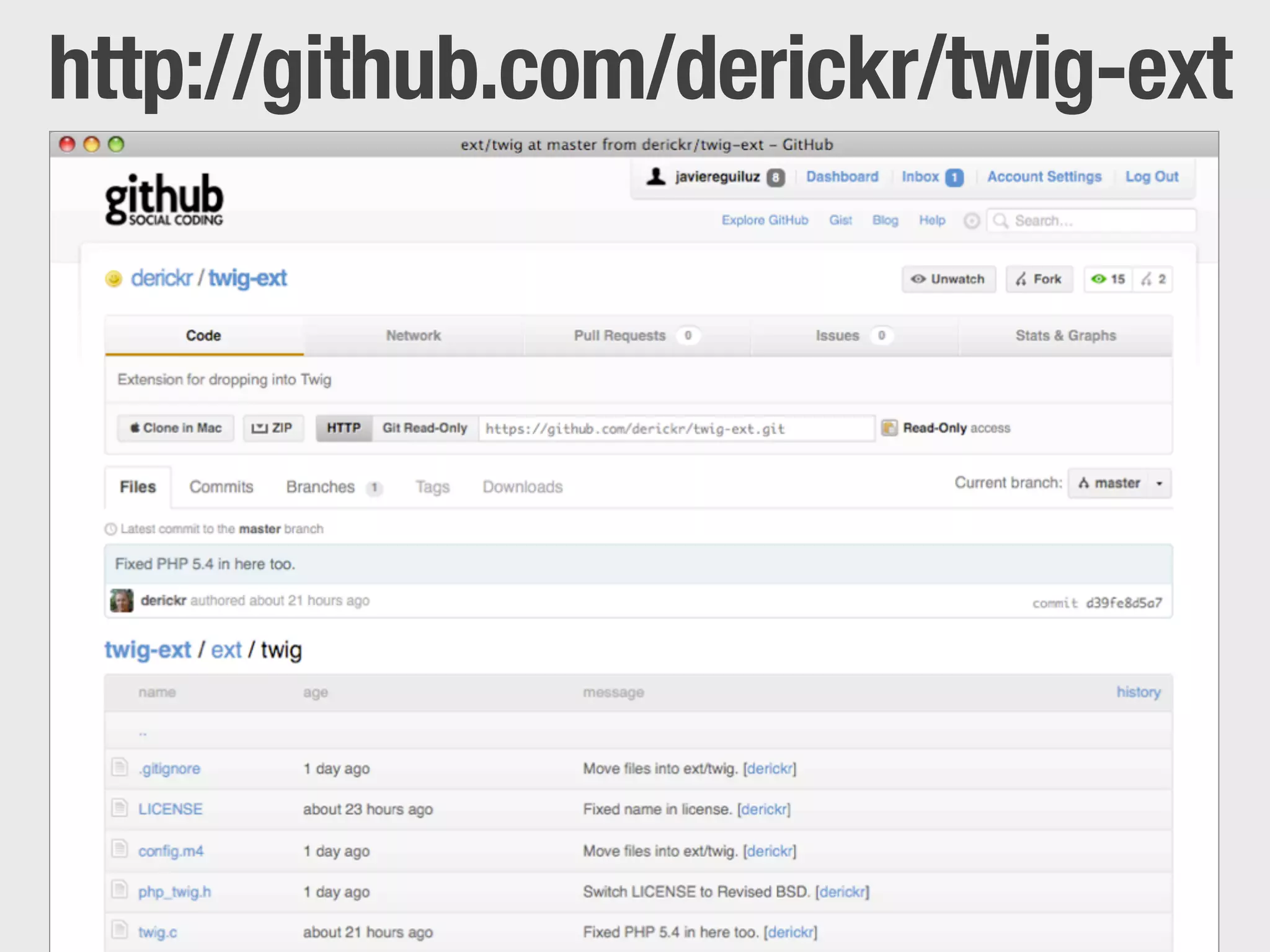 http://github.com/derickr/twig-ext
 