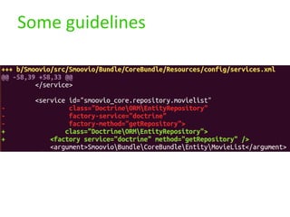 Some guidelines
 