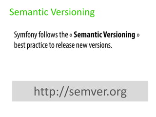 Semantic Versioning
http://semver.org
 