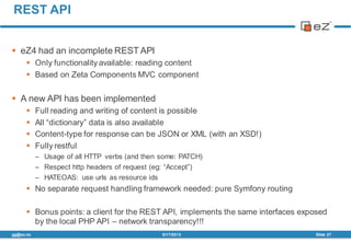 eZPublish meets Simfony2  - phpDay2013