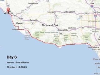 SF2LA: From San Francisco to Los Angeles by bicycle