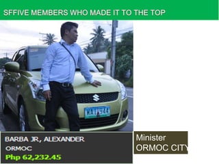 Minister
ORMOC CITY

 