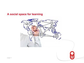 A social space for learning

page 3

 