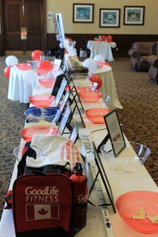 Swing Fore A Cure - Raffle table