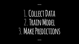—
1.CollectData
2.TrainModel
3.MakePredictions
—
 