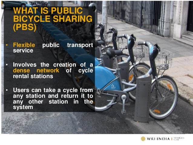 public cycle sharing system