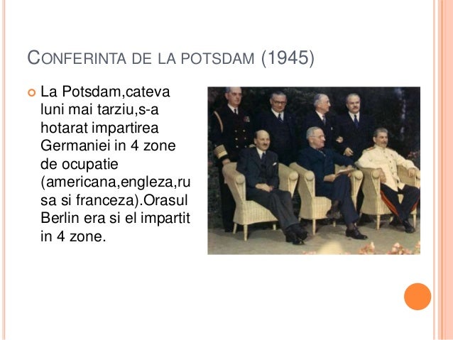 Sfarsitul Celui De Al Doilea Razboi Mondial