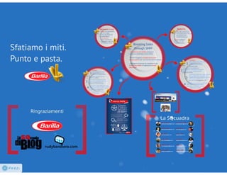 Sfatiamo i miti boosting sales strategy - Social Media Strategy for Barilla
