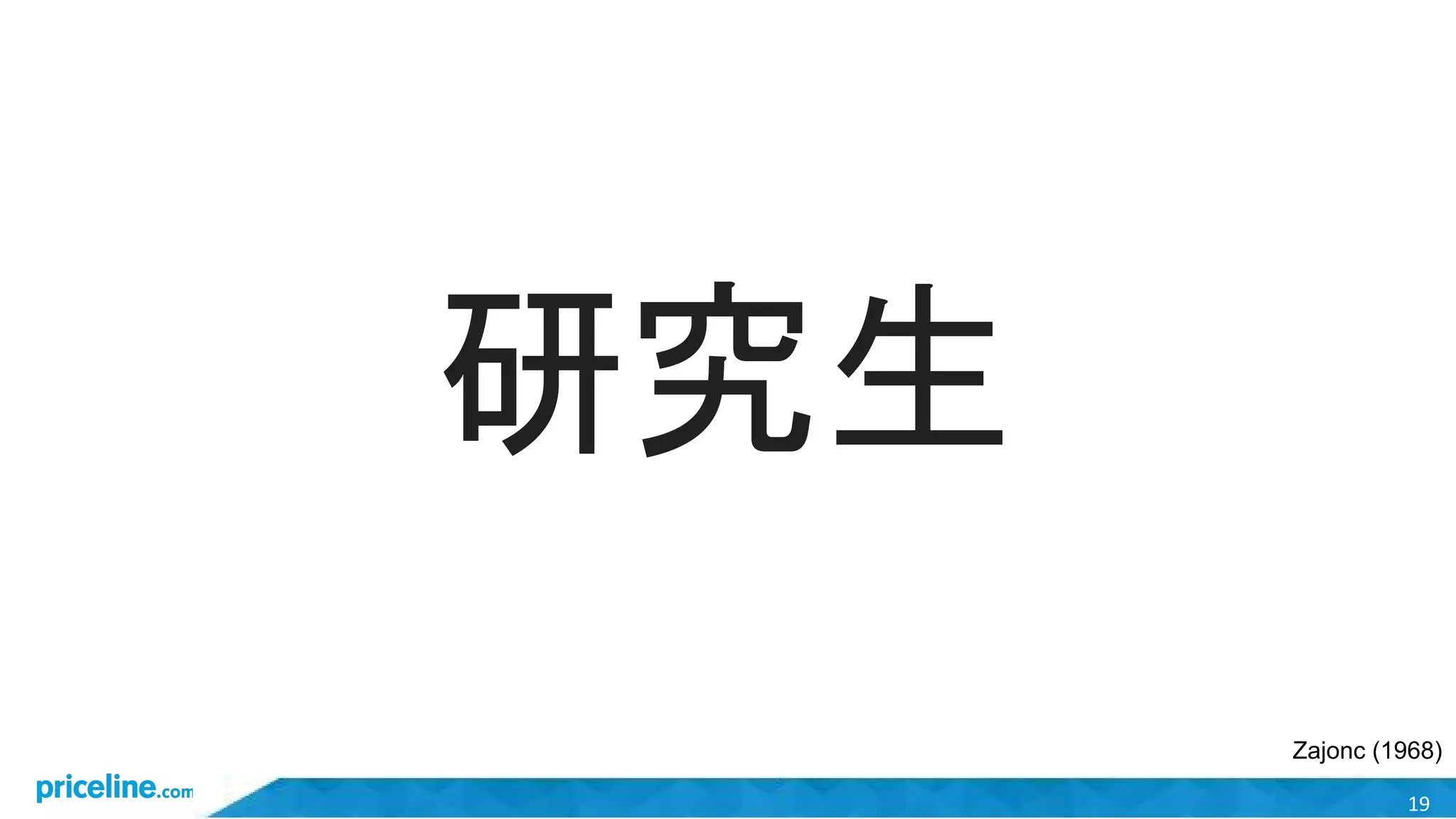 19
研究生
Zajonc (1968)
 