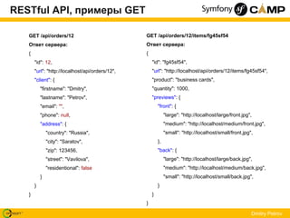 Обработка сложных POST/PATCH запросов в RESTful API | PDF