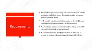 Intro to Creative Writing Portfolio