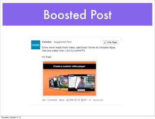 Boosted Post
Thursday, October 3, 13
 