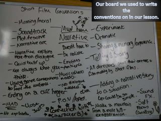 Short Film Conventions