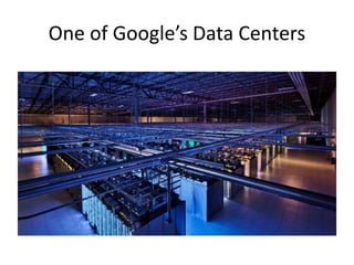 One of Google’s Data Centers
 