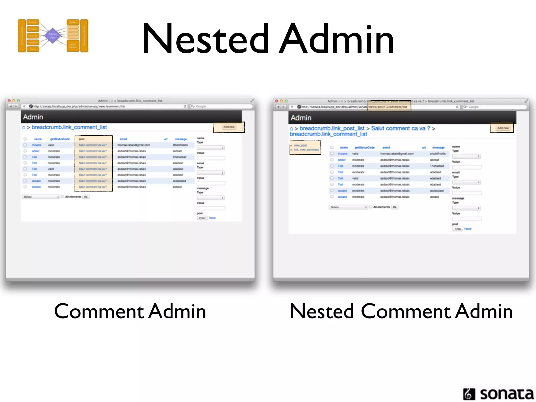 Nested Admin




Comment Admin   Nested Comment Admin
 