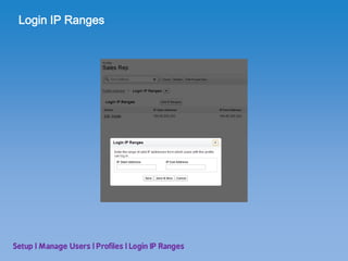 SFDC User Setup | PDF