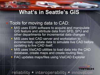 SFD Gis And VisiCad Dispatcher Training | PPT