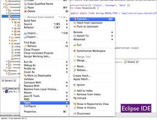 Eclipse IDE
sábado, 15 de setembro de 12
 