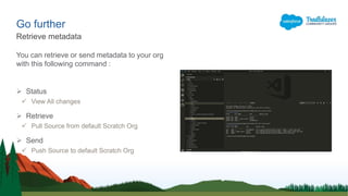 Comment utiliser Visual Studio Code pour travailler avec une scratch ...