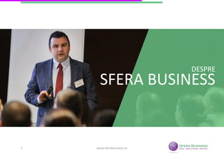 DESPRE
SFERA BUSINESS
www.sferabusiness.ro2
 