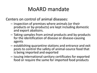 Safe Food, Fair Food, Ethiopia: Rapid assessment report 2014