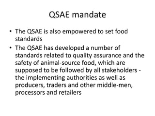 Safe Food, Fair Food, Ethiopia: Rapid assessment report 2014