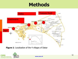 Rapid integrated assessment of nutrition and health risks associated with the small ruminants value chain in Senegal