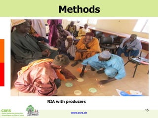 Rapid integrated assessment of nutrition and health risks associated with the small ruminants value chain in Senegal