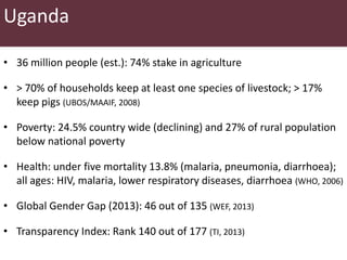 Safe Food Fair Food, Uganda: Rapid assessment report 2014