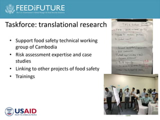 Cross cutting activities: Gender, capacity building and taskforce