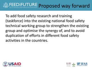 Cross cutting activities: Gender, capacity building and taskforce