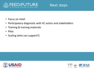 Food safety intervention session