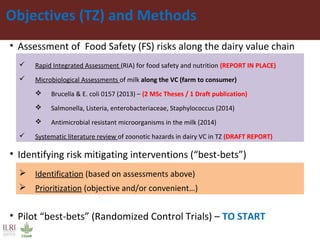 Sokoine University of Agriculture progress on safe food fair food and cow killer projects
