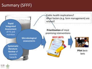 Sokoine University of Agriculture progress on safe food fair food and cow killer projects
