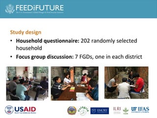 Pork and animal source food consumption and food safety risk perception in Phnom Penh, Cambodia