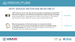 Nutrition and food safety perception